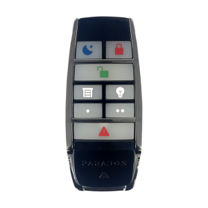 Mando Control remoto de 8 botones inalámbrico bidireccional Negro