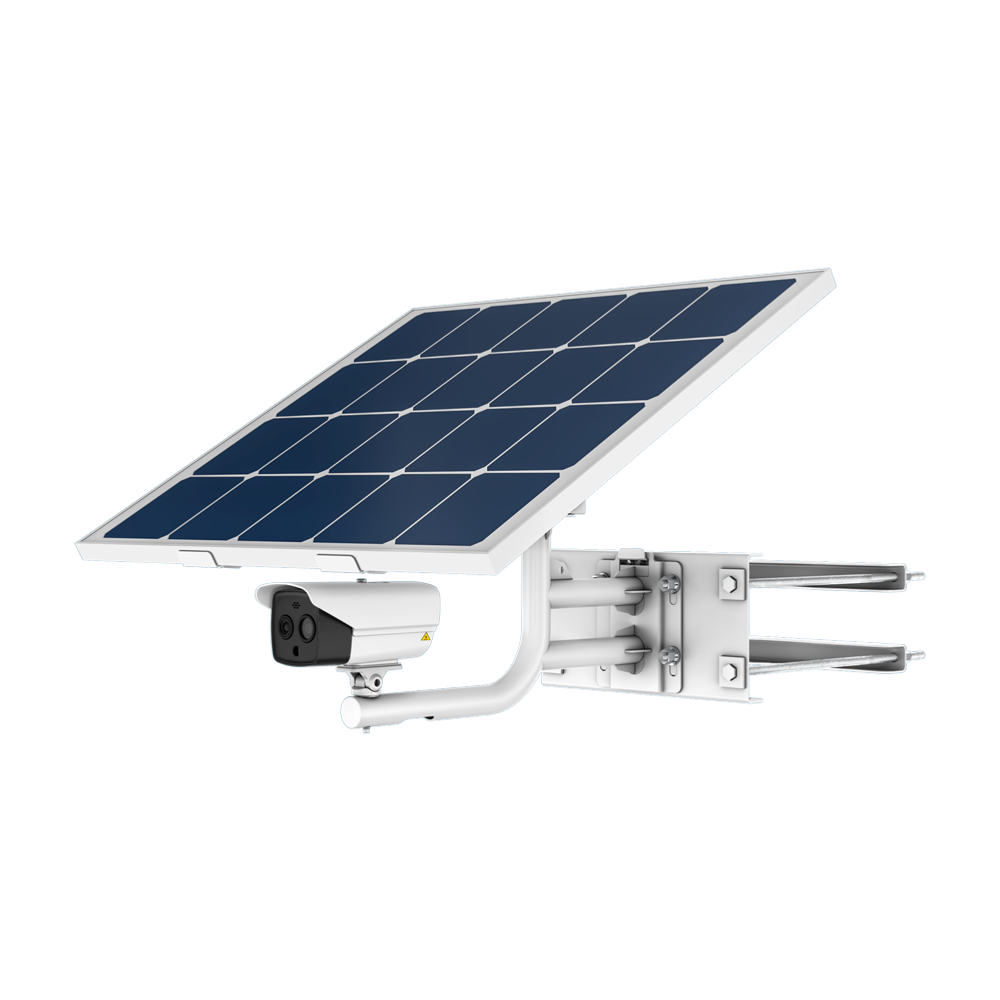       Cámara IP Térmica Dual Solar Bullet 4G Sensor térmico 256x192 VOx | Lente 6.9 mm