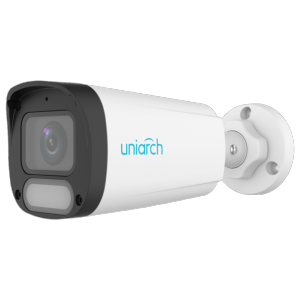  Cámara IP Bullet | Uniarch 4 MP | Lente 2.8 mm | microSD 512 GB