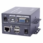 Extensor VGA/USB por UTP Emisor y receptor Alcance 100 m