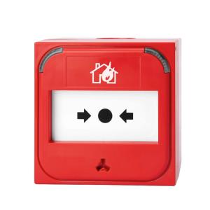   Pulsador convencional inteligente para montaje en superficie, 100 Ω Rojo Kidde