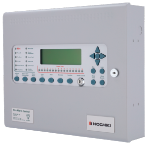 Panel de incendio direccionable de 2 lazos corriente de bucle de 400 mA