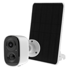   Kit cámara WiFi 3 Mpx + Panel Solar 6 W Autonomía prolongada con carga solar