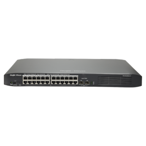 Reyee Switch de sobremesa 24 puertos PoE +2 SFP Uplink