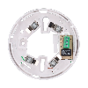 Base de perfil bajo con relé Hasta 12VDC 0.5A / Terminal NO/NC/C Compatible con detectores V2 y base alta