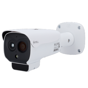  Cámara térmica Dual IP bullet Sunell 256x192 VOx | Lente 3,5mm
