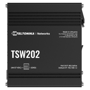     Teltonika Switch PoE Gestionable Industrial 8 puertos Ethernet RJ45 Gigabit +2 SFP Gigabit
