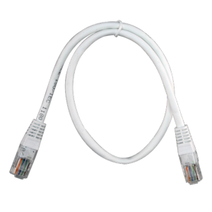 CABLE RED LATIGUILLO RJ45 UTP CAT 5E AWG24,  1/2 METROS