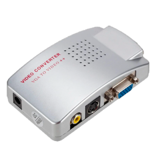    Adaptador de vídeo Entradas: VGA Salida: VGA, S-VIDEO y Vídeo RCA