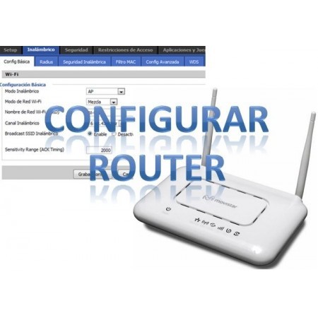 CONFIGURACIÓN ROUTER ADSL