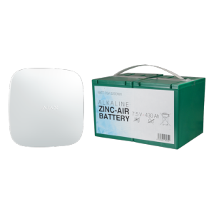  Kit de alarma autónomo Hub 2 de 6V y batería larga duración. Funcionamiento autónomo 6 V DC Comunicación Ethernet y dual SIM GPRS