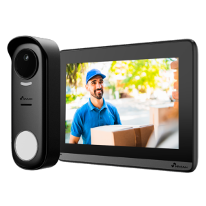     Kit de Videoportero Nivian Inalámbrico WiFiHaLow Placa de calle inalambrica + Monitor WiFi