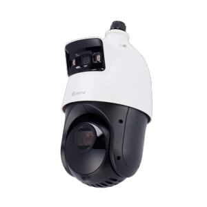  Cámara motorizada IP Ultra Low Light 4 Megapixel Doble Lente (Panorámica 4Mpx + PTZ 4Mpx)