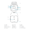   Camara 4K para HomeBase3 Eufy by Anker 13000 mAh / Sensor PIR + Humanos
