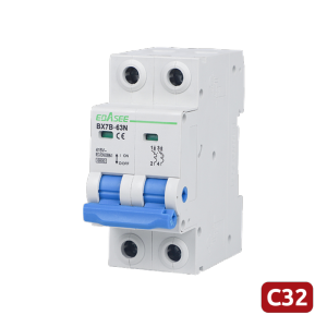   Interruptor magnetotérmico Corriente nominal 32A