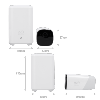   Kit 2 Cámaras + 1 HomeBase Eufy by Anker 1080p / 6700 mAh / Sensor PIR + Humanos