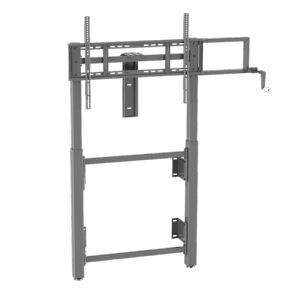  Soporte a suelo y pared con manivela