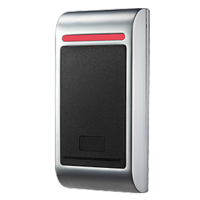 Lector de accesos autónomo Acceso por tarjeta EM  - Carcasa metálica Alta capacidad: 10.000 tarjetas