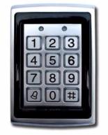 Control de Accesos Antivandálico para Exterior. Código + Tarjeta Proximidad 125 khz