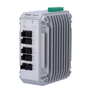 Reyee Switch Industrial PoE Cloud Capa 2 8 puertos PoE+ Gigabit + 2 puertos SFP Gigabit