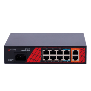        Safire Switch Hi-PoE 8 puertos PoE + 2 Uplink RJ45
