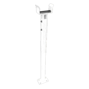 Soporte vertical para brazo de barrera Compatible con ZK-PROBG30xx