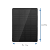   Nivian Panel solar de 3W Para cámaras IP a batería