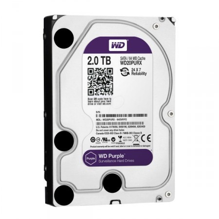  Disco Duro WD PURPLE 2TB