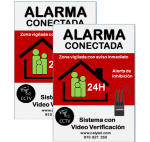 Sirenas cableadas y Carteles