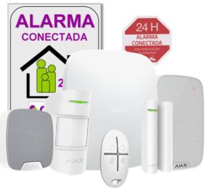  Kit de alarma profesional Certificado Grado 2 Comunicación Ethernet y GPRS