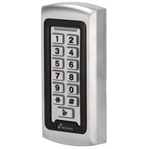     Control de acceso autónomo Acceso por tarjeta EM, PIN y APP