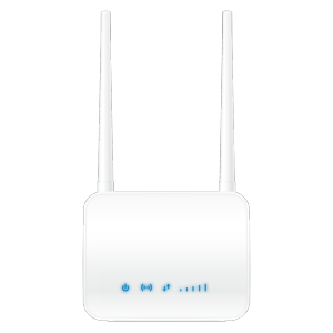   Router 4G con WiFi y 4 puertos RJ45 Conexión RJ45 10/100 o WiFi 802.11 b/g/n